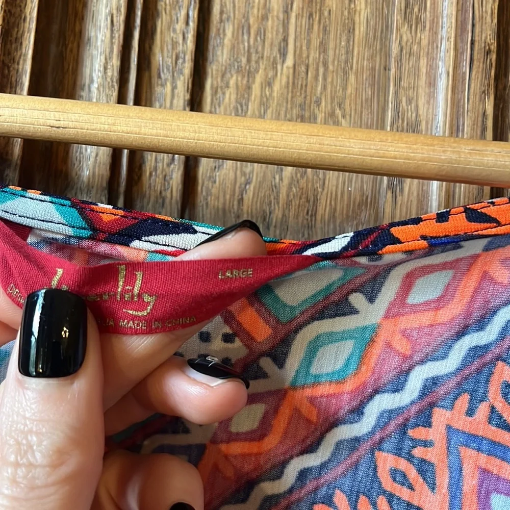 Tigerlily Swim Dress Cover Up Tunic - Picture 9 of 15